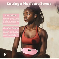 Ceinture chauffante anti règles douloureuses