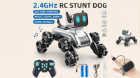 RoboPup X-Motion | Smart Stunt Robot Dog with Spray, Lights & Music