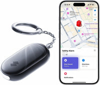 porte clé alarme personnelle connectée