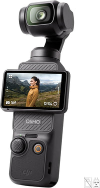 DJI Osmo Pocket 3, digital camera vlog CMOS 1'' et Vidéo 4K/120 ips, Stabilisation à 3 axes, MAP rapide,Suivi Facial/Objets,Écran tactile rotatif 2",petite Cam. Vidéo pour Photographie,YouTube | Provenance France. Emballage securi