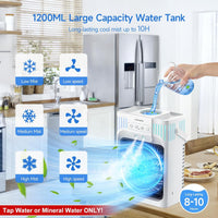 ventilateur humidificateur