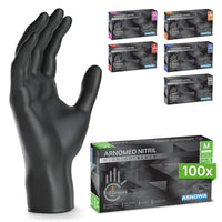 100x ARNOMED® Gants en nitrile