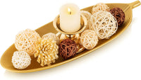 Hanobe Leaf Wooden Decorative Tray