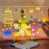 Tableau à dessin lumineux Message Effaçable LED