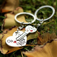 Couple mon coeur porte-clés