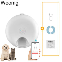 Mangeoire automatique rechargeable pour chat et chien, distributeur de samart de nourriture humide, alimentation chronométrée pour animaux de compagnie, bol de nourriture humide