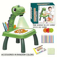 table de dessin avec projecteur pour enfant