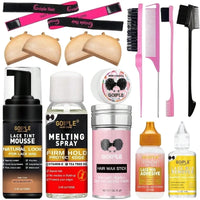 Kit de Perruque avec Colle en Dentelle Imperméable