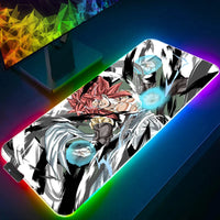 Tapis de souris XXL Dragon Ball Z avec LED – Antidérapant & Édition Collector