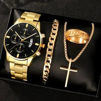 Ensemble de montres noires pour hommes