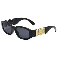 Petites lunettes De Soleil rectangulaires hommes femmes lunettes De Soleil carrées nuances De voyage Vintage rétro UV400 Lunette Soleil Femme Gafas De Sol