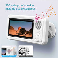 Shower Phone Holder with Bluetooth speaker