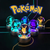 Lampe LED effet cristal