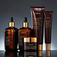 Ensemble de soins de la peau du visage avec boîte, crème pour le visage, Essence de levure de Caviar, Kit de soins de la peau hydratant, beauté et santé, costume Facial coréen, 5 pièces
