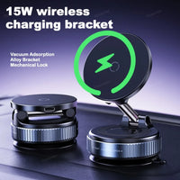 Support de telephone magnetique avec chargeur sans fil