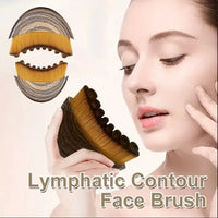 Brosse de massage visage lymphatique