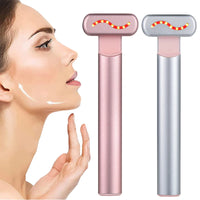 dispositif masseur visage lumière rouge
