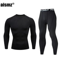 Men Gym Jogging First Layer Thermo UnderWear