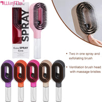 Brosse a cheveux et spray 2en1