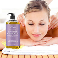 HUILE MASSAGE LAVANDE 236ml ex